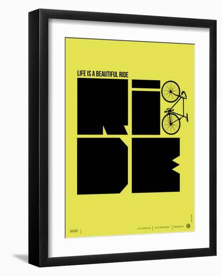 Life is a Ride Poster-NaxArt-Framed Art Print