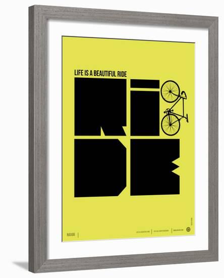 Life is a Ride Poster-NaxArt-Framed Art Print