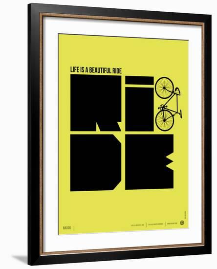 Life is a Ride Poster-NaxArt-Framed Art Print