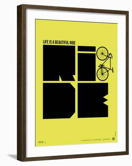 Life is a Ride Poster-NaxArt-Framed Art Print