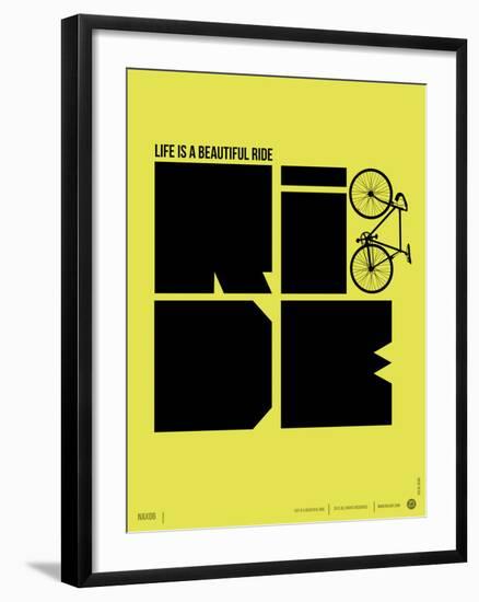 Life is a Ride Poster-NaxArt-Framed Art Print