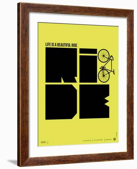 Life is a Ride Poster-NaxArt-Framed Art Print