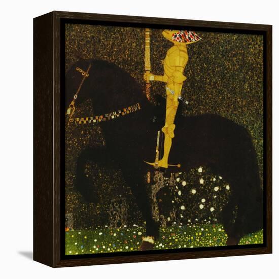 Life is a Struggle or the Golden Knight-Gustav Klimt-Framed Premier Image Canvas