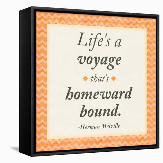 Life is a Voyage-Janice Gaynor-Framed Stretched Canvas