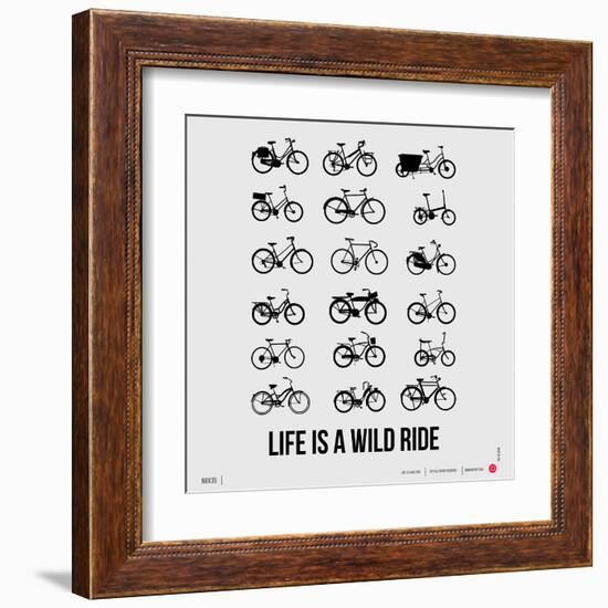 Life is a Wild Ride Poster I-NaxArt-Framed Art Print