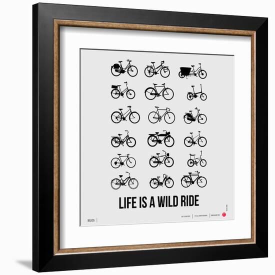 Life is a Wild Ride Poster I-NaxArt-Framed Art Print