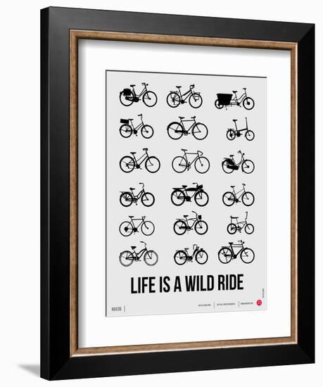 Life is a Wild Ride Poster I-NaxArt-Framed Art Print