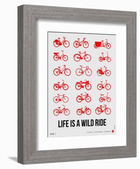 Life is a Wild Ride Poster II-NaxArt-Framed Art Print