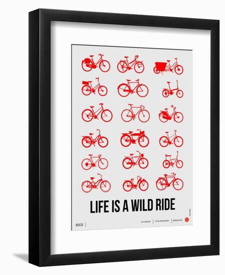 Life is a Wild Ride Poster II-NaxArt-Framed Art Print
