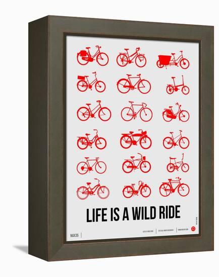 Life is a Wild Ride Poster II-NaxArt-Framed Stretched Canvas