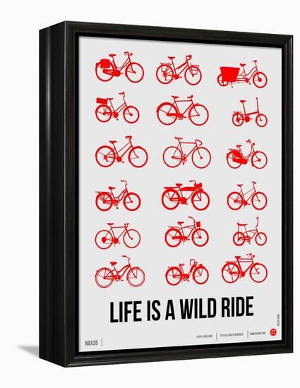 Life is a Wild Ride Poster II-NaxArt-Framed Stretched Canvas
