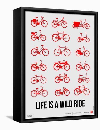 Life is a Wild Ride Poster II-NaxArt-Framed Stretched Canvas