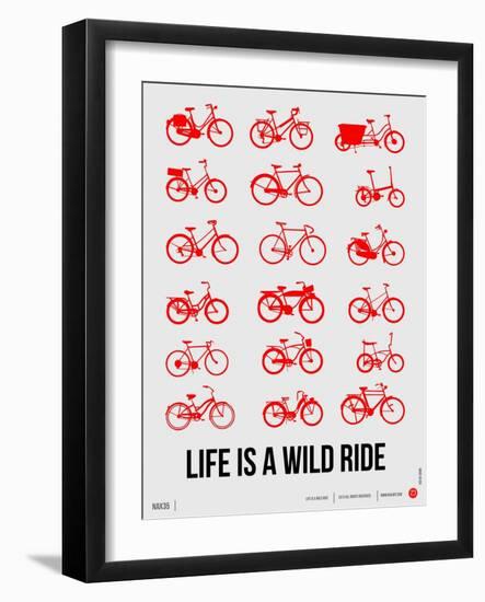 Life is a Wild Ride Poster II-NaxArt-Framed Art Print