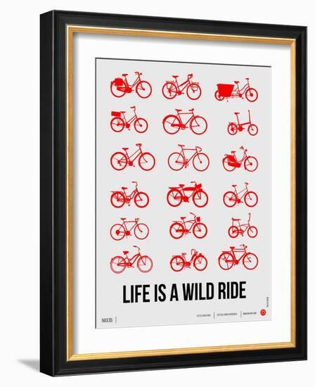 Life is a Wild Ride Poster II-NaxArt-Framed Art Print