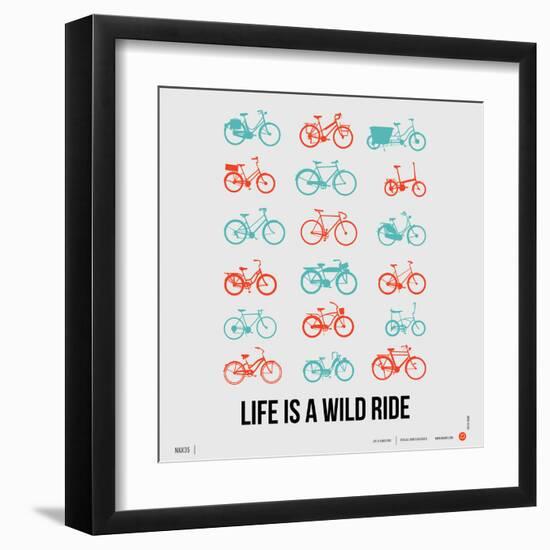 Life is a Wild Ride Poster III-NaxArt-Framed Art Print