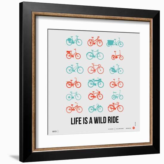 Life is a Wild Ride Poster III-NaxArt-Framed Art Print