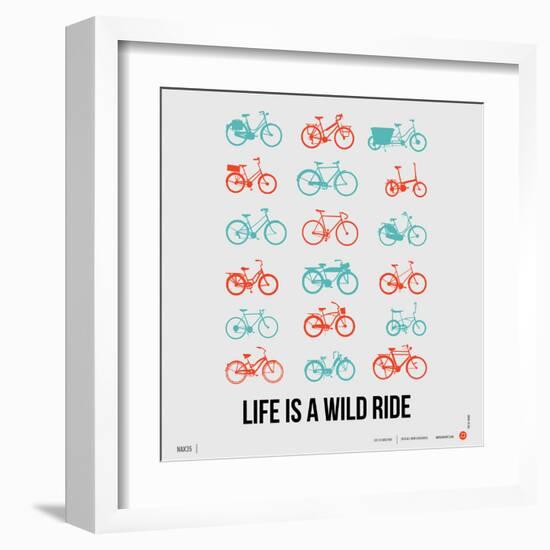 Life is a Wild Ride Poster III-NaxArt-Framed Art Print