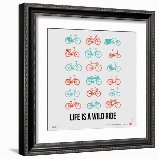 Life is a Wild Ride Poster III-NaxArt-Framed Art Print