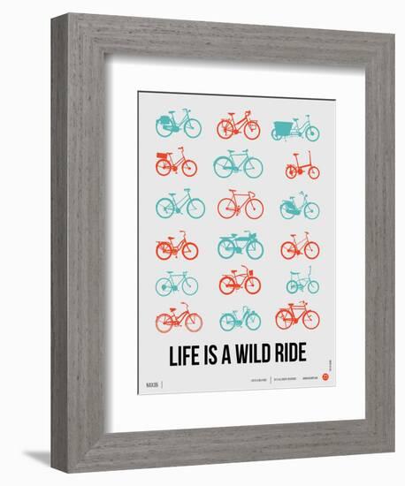 Life is a Wild Ride Poster III-NaxArt-Framed Premium Giclee Print