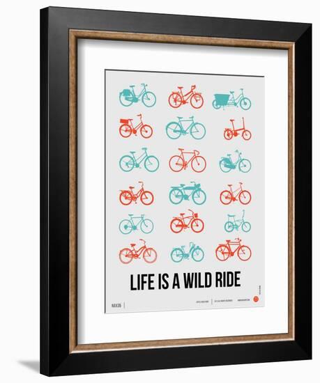 Life is a Wild Ride Poster III-NaxArt-Framed Premium Giclee Print