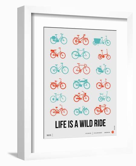 Life is a Wild Ride Poster III-NaxArt-Framed Premium Giclee Print
