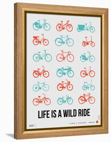 Life is a Wild Ride Poster III-NaxArt-Framed Stretched Canvas