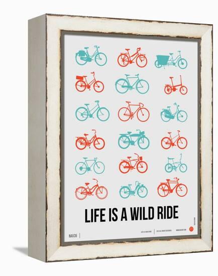 Life is a Wild Ride Poster III-NaxArt-Framed Stretched Canvas