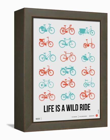 Life is a Wild Ride Poster III-NaxArt-Framed Stretched Canvas