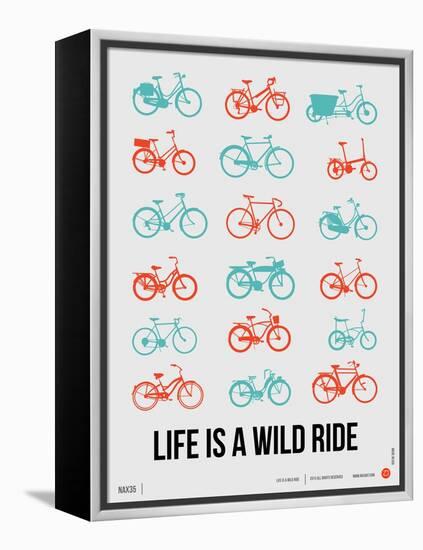 Life is a Wild Ride Poster III-NaxArt-Framed Stretched Canvas