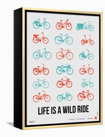 Life is a Wild Ride Poster III-NaxArt-Framed Stretched Canvas