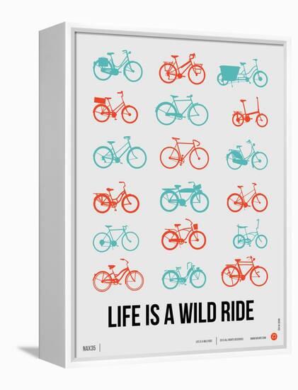 Life is a Wild Ride Poster III-NaxArt-Framed Stretched Canvas