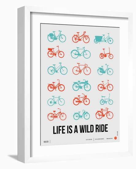 Life is a Wild Ride Poster III-NaxArt-Framed Art Print