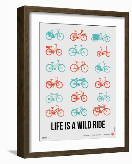 Life is a Wild Ride Poster III-NaxArt-Framed Art Print