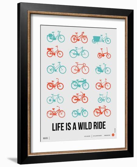 Life is a Wild Ride Poster III-NaxArt-Framed Art Print