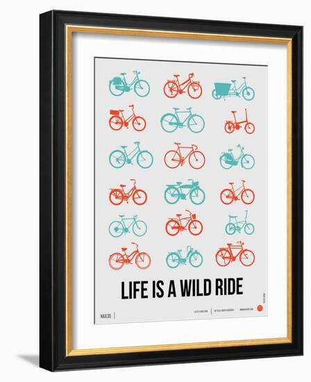 Life is a Wild Ride Poster III-NaxArt-Framed Art Print