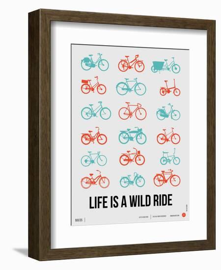 Life is a Wild Ride Poster III-NaxArt-Framed Art Print