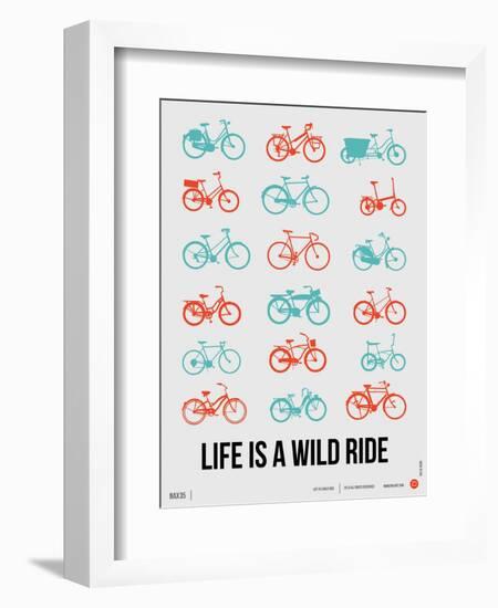 Life is a Wild Ride Poster III-NaxArt-Framed Art Print