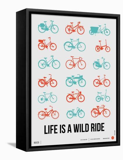 Life is a Wild Ride Poster III-NaxArt-Framed Stretched Canvas