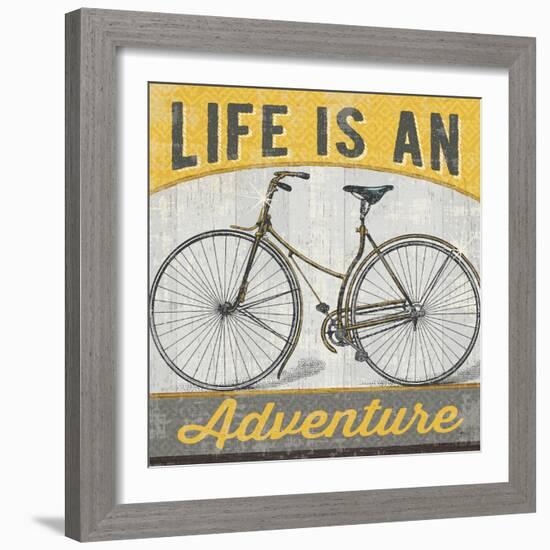 Life is an Adventure-null-Framed Art Print