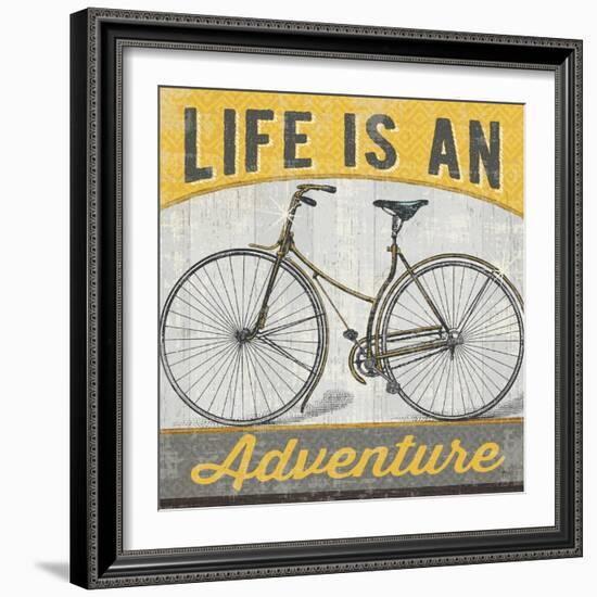 Life is an Adventure-null-Framed Art Print