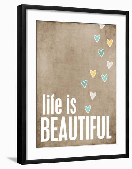 Life is Beautiful-Cheryl Overton-Framed Giclee Print