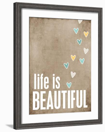 Life is Beautiful-Cheryl Overton-Framed Giclee Print