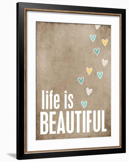 Life is Beautiful-Cheryl Overton-Framed Giclee Print
