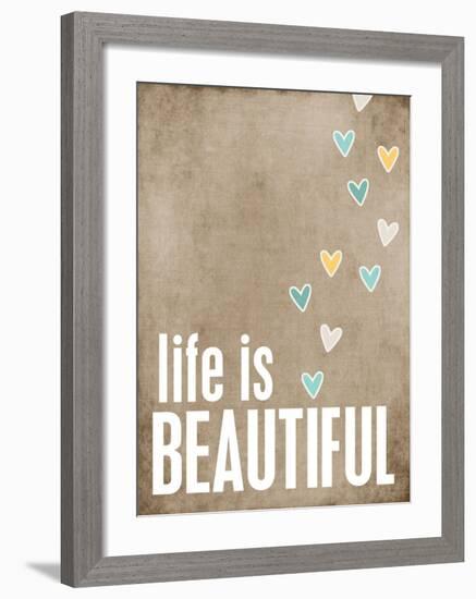 Life is Beautiful-Cheryl Overton-Framed Giclee Print