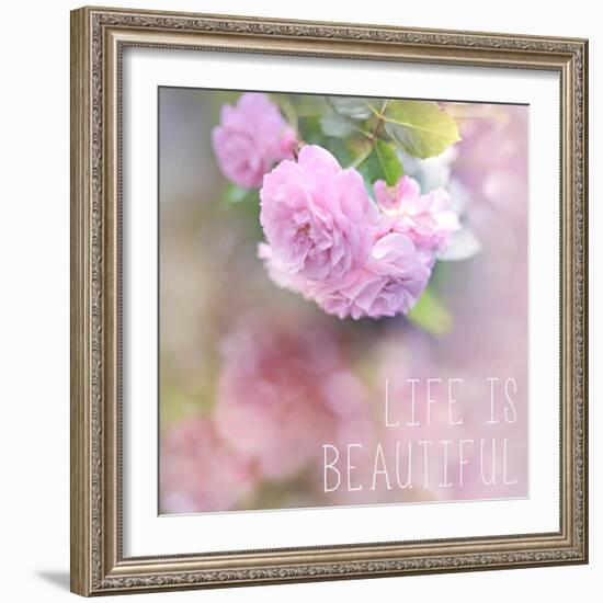 Life is Beautiful-Sarah Gardner-Framed Art Print