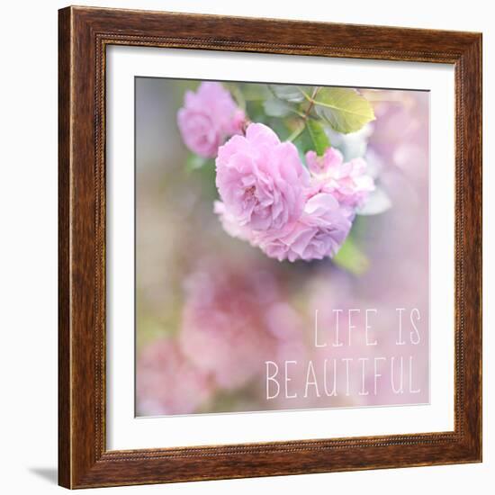 Life is Beautiful-Sarah Gardner-Framed Art Print