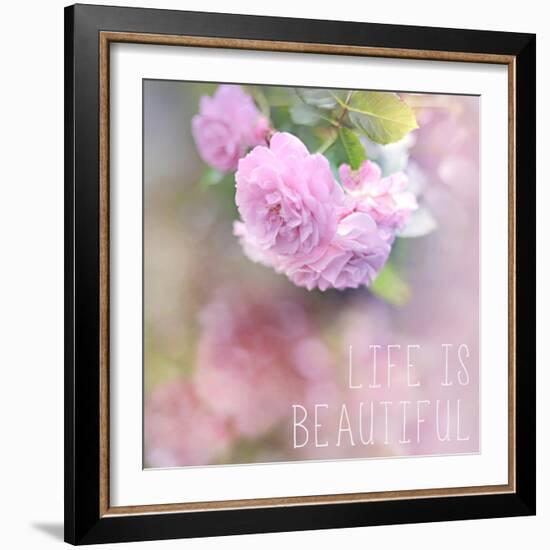 Life is Beautiful-Sarah Gardner-Framed Art Print