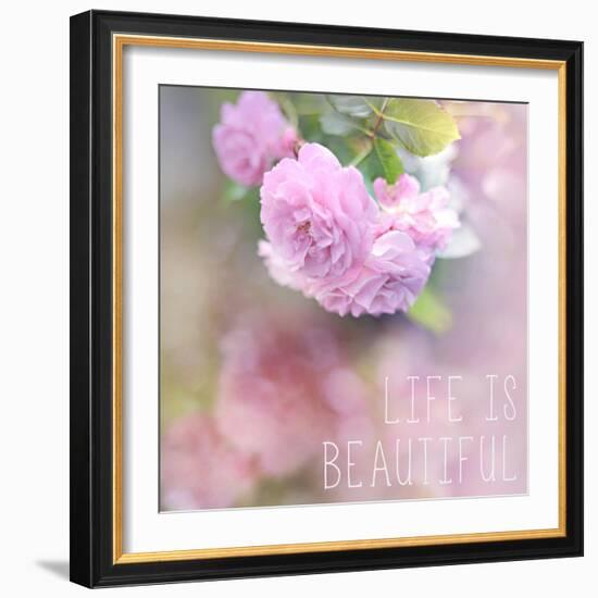 Life is Beautiful-Sarah Gardner-Framed Art Print