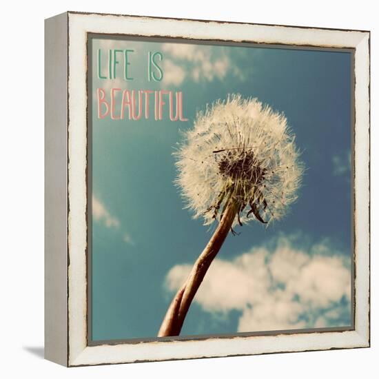 Life is Beautiful-Gail Peck-Framed Stretched Canvas