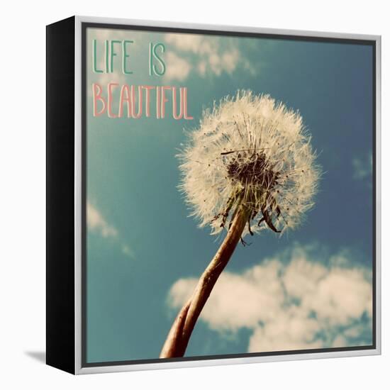 Life is Beautiful-Gail Peck-Framed Stretched Canvas